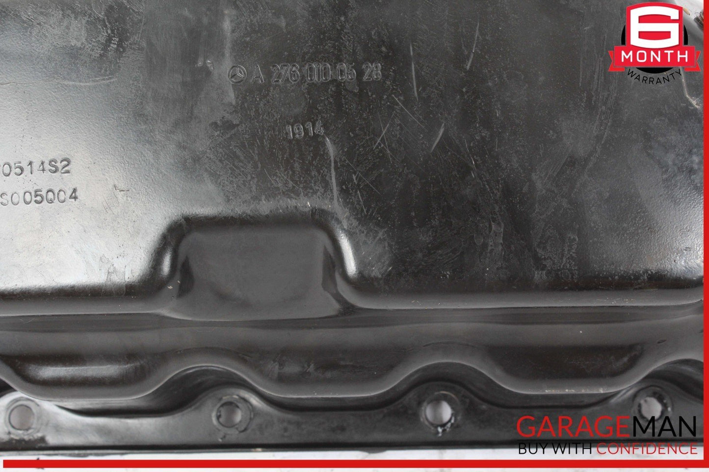 12-19 Mercedes X166 GL550 GL450 Engine Lower Oil Pan 2760100528 OEM