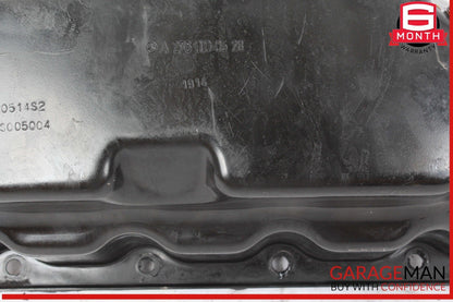 12-19 Mercedes X166 GL550 GL450 Engine Lower Oil Pan 2760100528 OEM