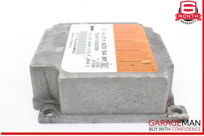 03-11 Mercedes W219 CLS500 Airbag Air Bag SRS Control Module 2118209485 OEM
