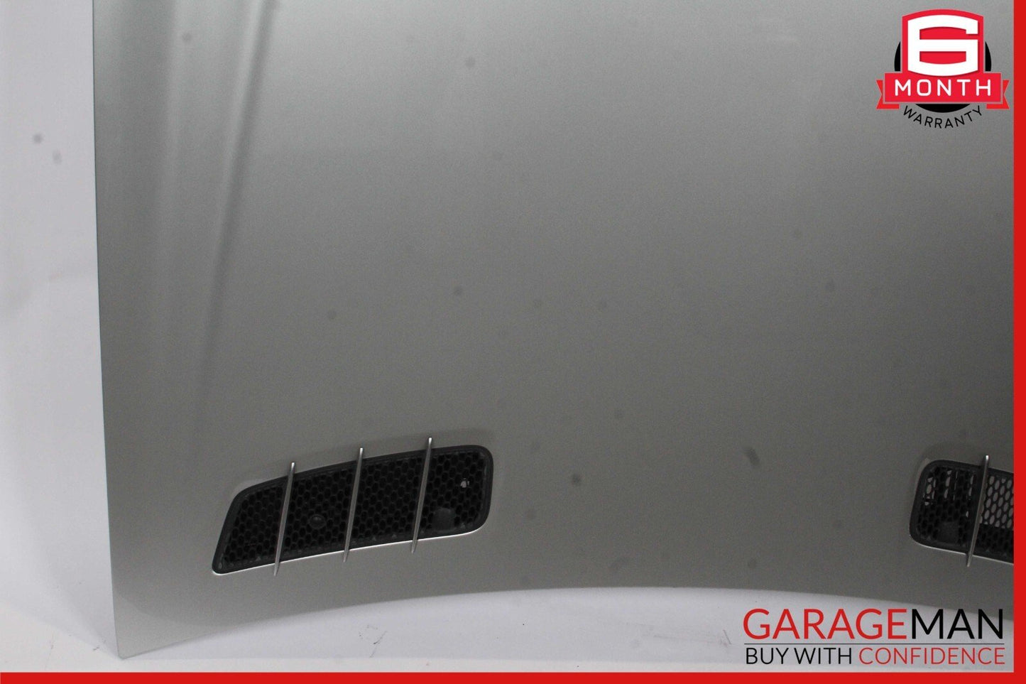 03-08 Mercedes R230 SL500 SL600 Front Hood Bonnet Cover Panel Brilliant Silver