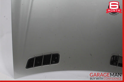 03-08 Mercedes R230 SL500 SL600 Front Hood Bonnet Cover Panel Brilliant Silver