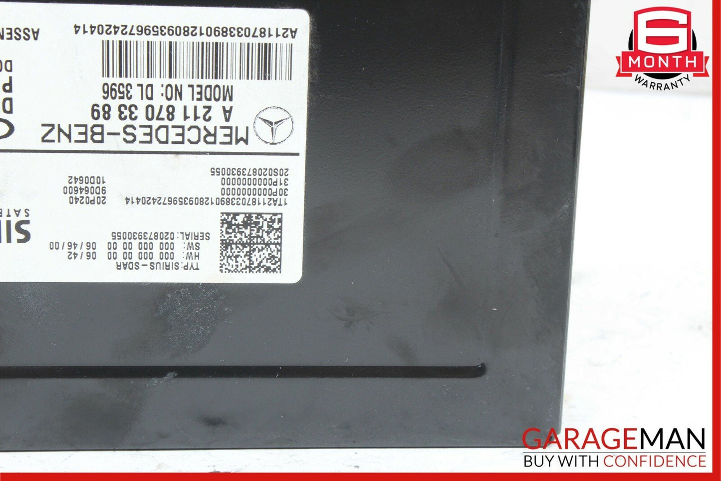 Mercedes W211 E350 GL450 ML350 R320 Sirius Satellite Radio Receiver Module OEM