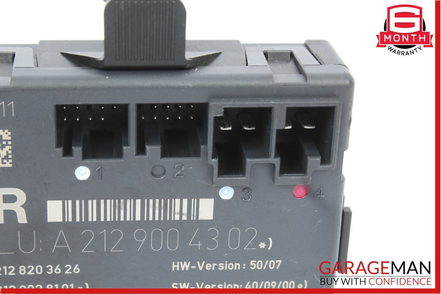 08-15 Mercedes C250 C63 AMG Front Right Passenger Side Door Control Module Unit