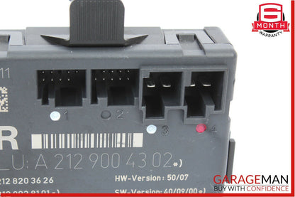 08-15 Mercedes C250 C63 AMG Front Right Passenger Side Door Control Module Unit