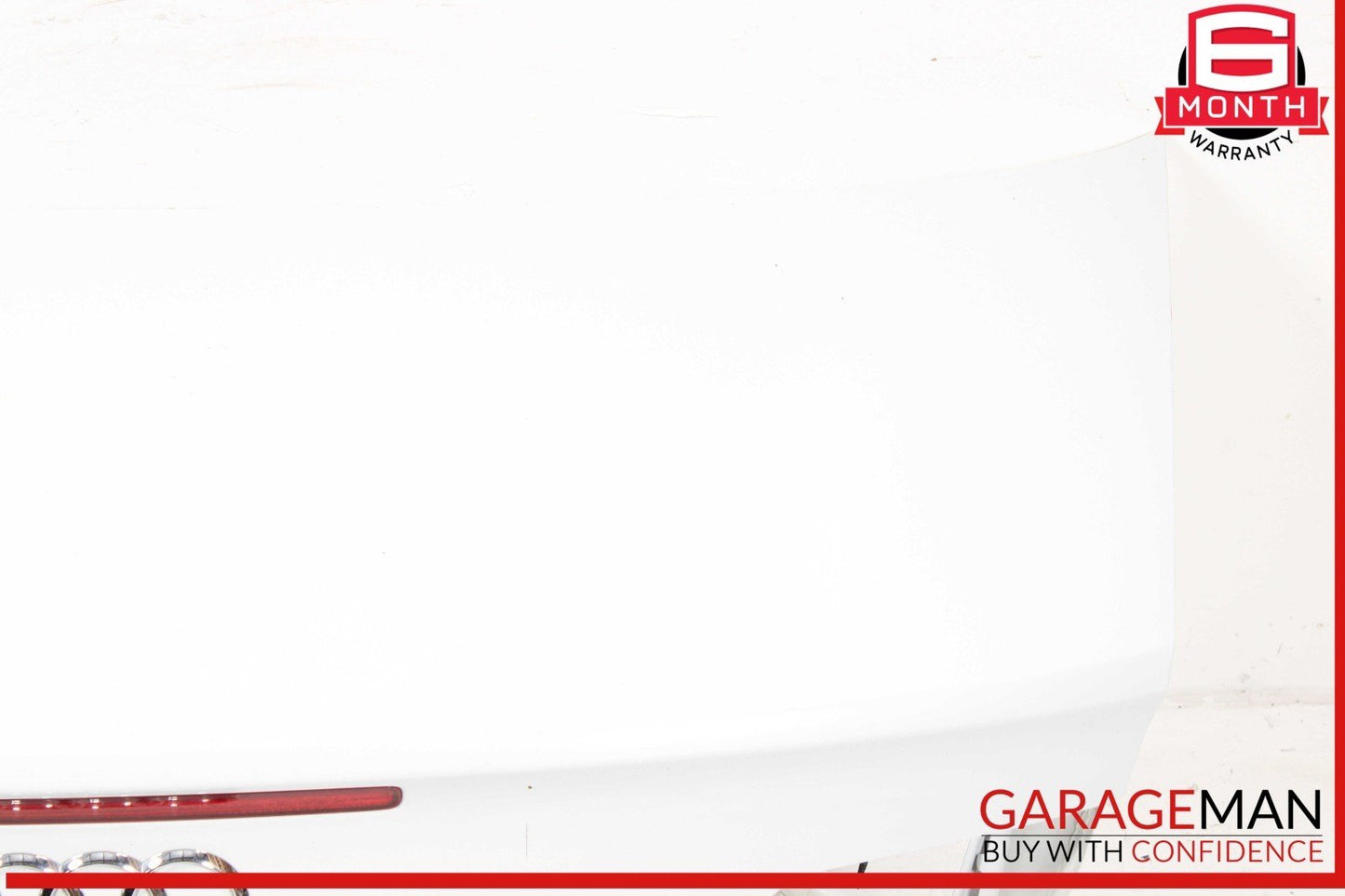 10-17 Audi A5 S5 RS5 Rear Trunk Lid Deck Shell Panel White OEM
