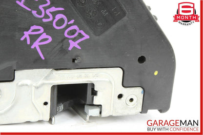 03-09 Mercedes W211 E350 Rear Right Passenger Side Door Lock Latch Actuator OEM