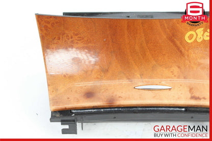 03-11 Mercedes W219 CLS500 E550 Center Pocket Ashtray Ash Tray Wood OEM