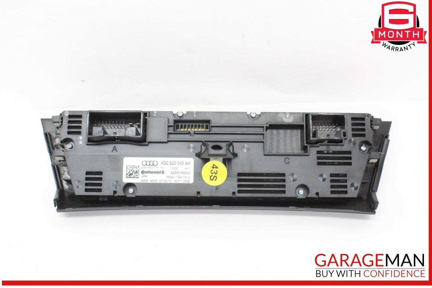 12-18 Audi A6 A7 Front AC Air Conditioning Temperature Climate Control Panel OEM