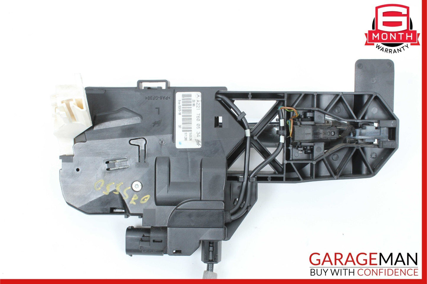 07-13 Mercedes W221 S550 Front Left Keyless Go Exterior Door Handle Graphite