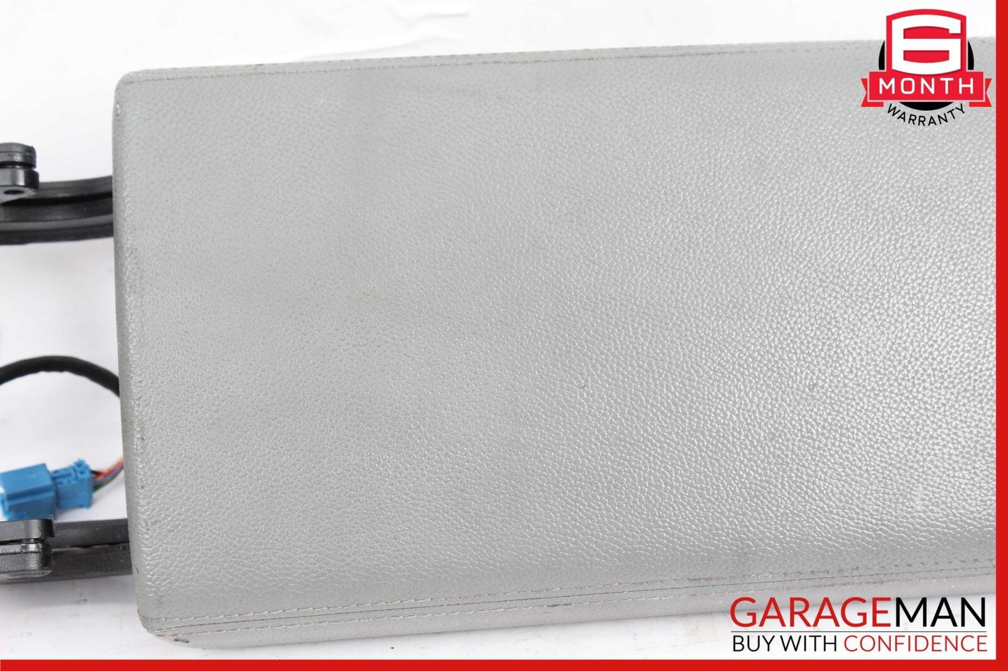 03-06 Mercedes R230 SL500 Center Console Arm Rest Armrest Storage Cover Gray
