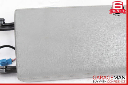 03-06 Mercedes R230 SL500 Center Console Arm Rest Armrest Storage Cover Gray