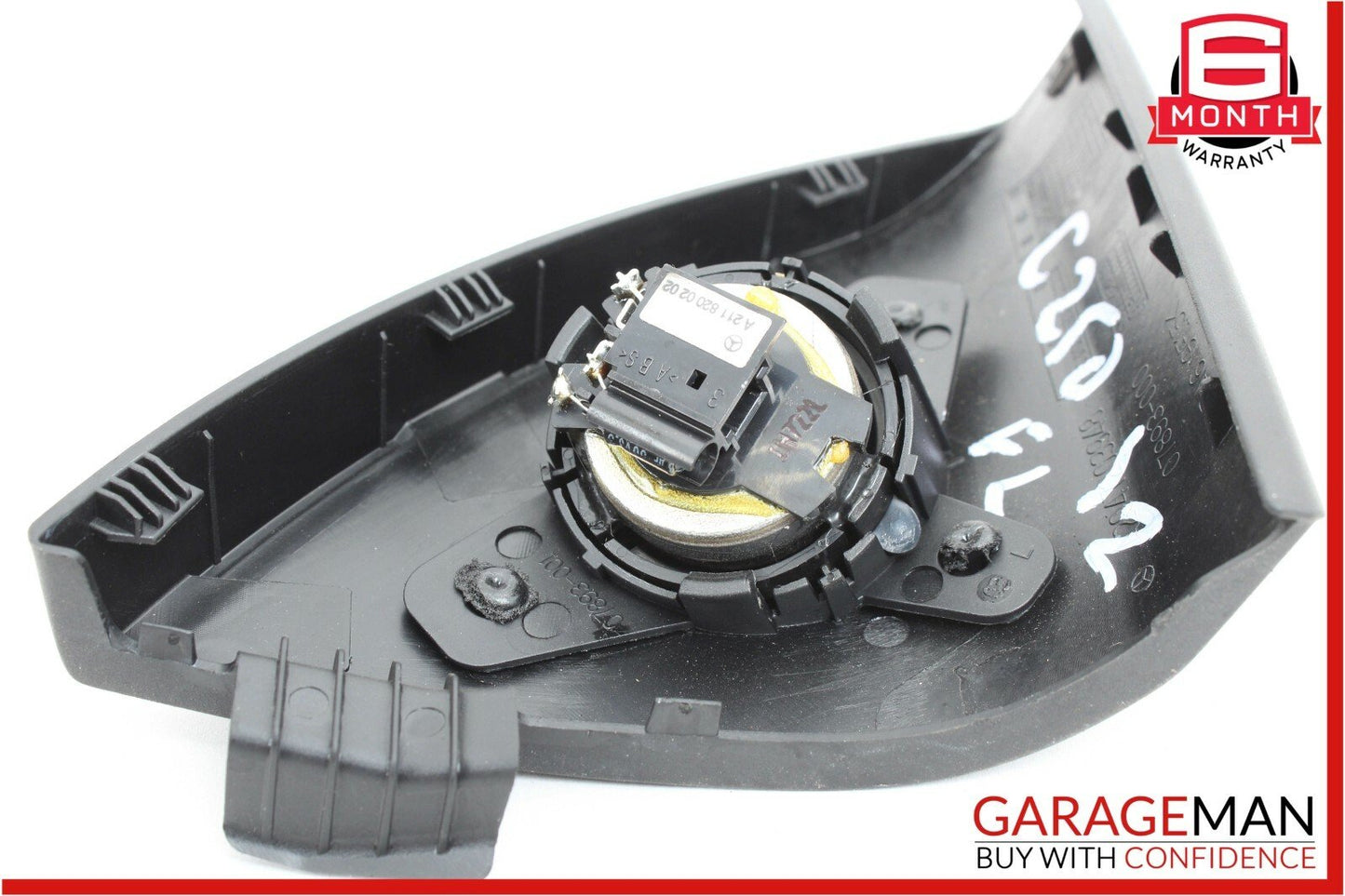08-14 Mercedes W204 C250 Coupe Front Left Door Panel Tweeter Speaker Trim Cover