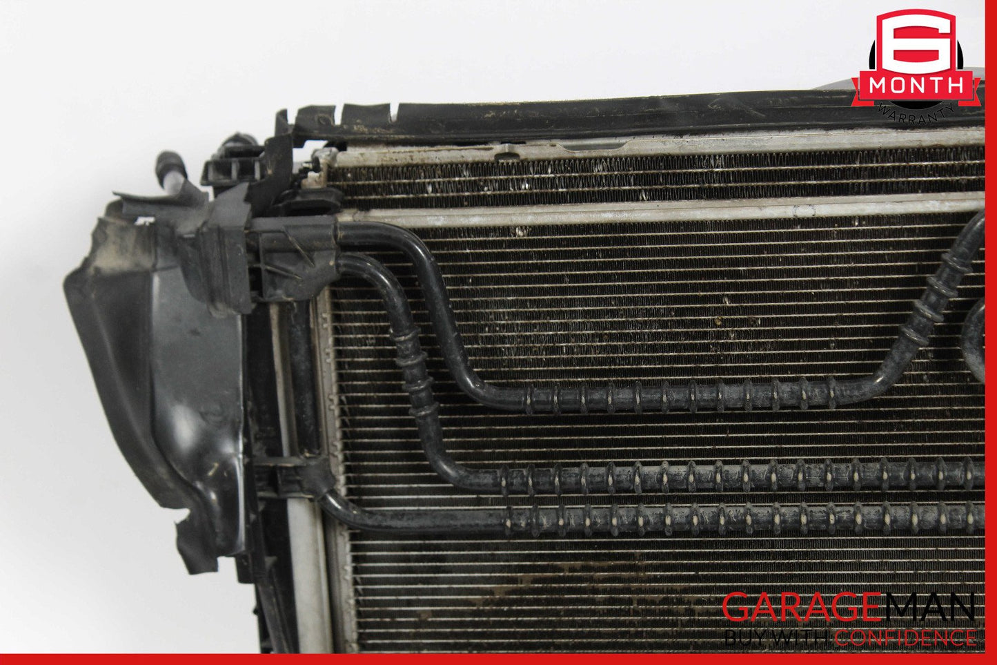 12-15 Mercedes W204 C250 Engine Motor Cooling Radiator A/C AC Condenser Assembly