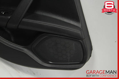 14-17 Maserati Ghibli Rear Left Side Complete Interior Door Panel Cover Black