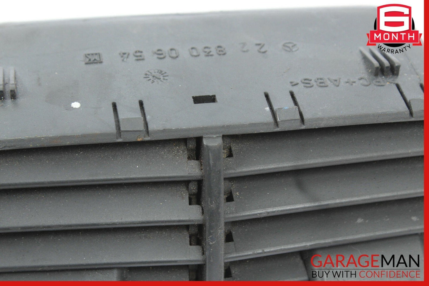 00-06 Mercedes W215 CL500 Rear Center Console AC A/C Air Vent Trim Grill Grille