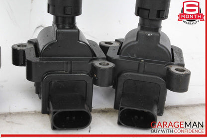 12-15 Mercedes W204 C250 Engine Ignition Coil Spark Plug 0001502580 Set of 4 OEM