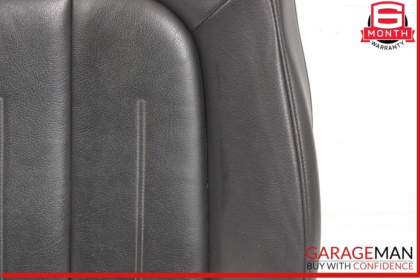 12-18 Audi A6 A7 Front Left Driver Side Top Upper Seat Cushion Cover Black OEM