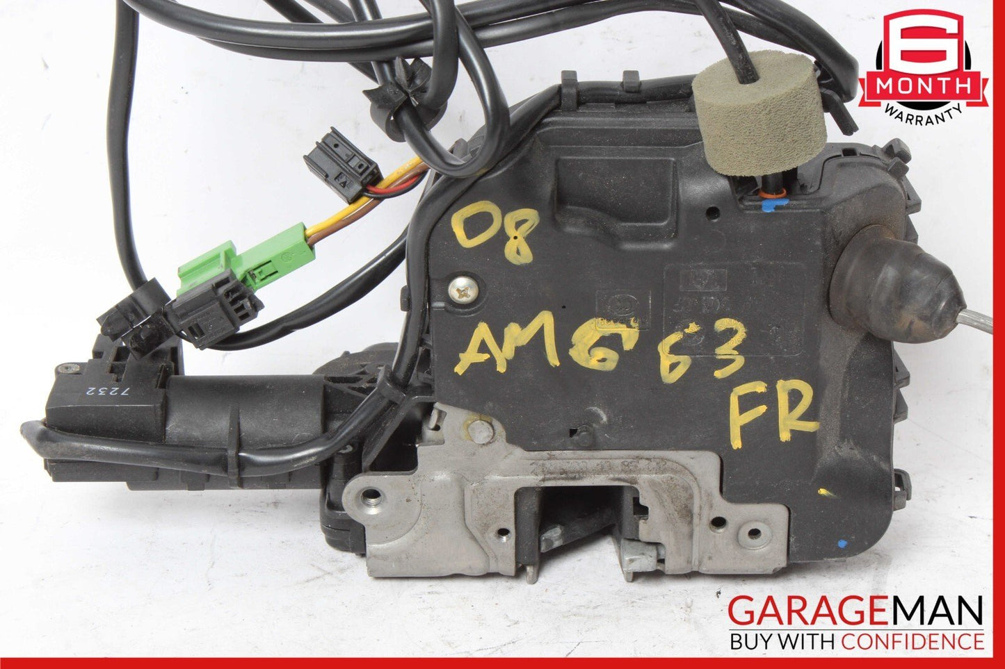 06-11 Mercedes W219 CLS63 AMG Front Right Door Lock Latch Actuator Keyless Go