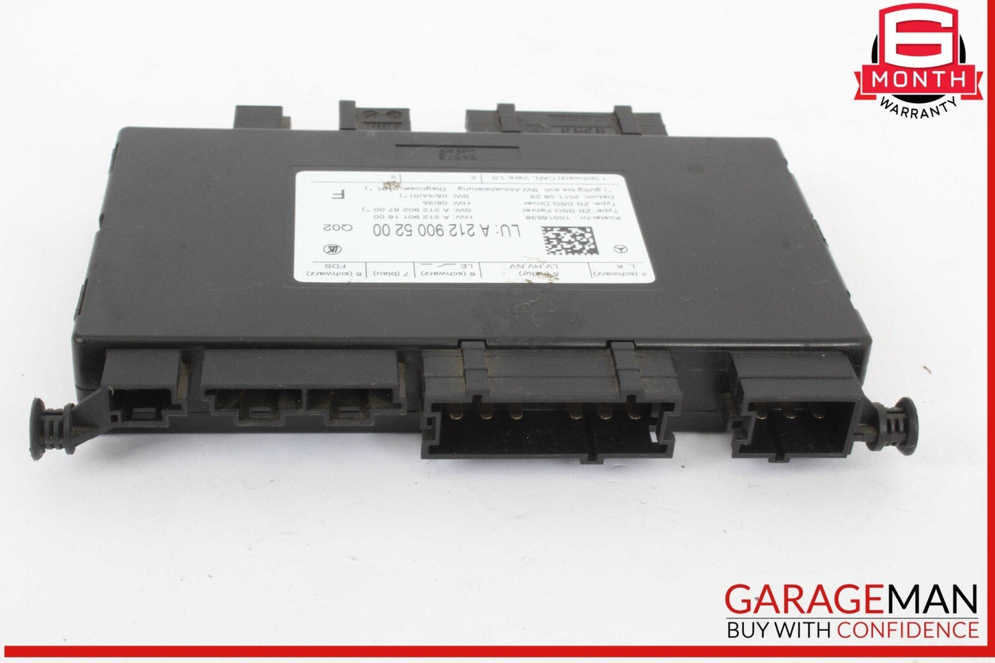 08-20 Mercedes W212 E350 Bluetec C300 Front Right Side Seat Control Module Unit