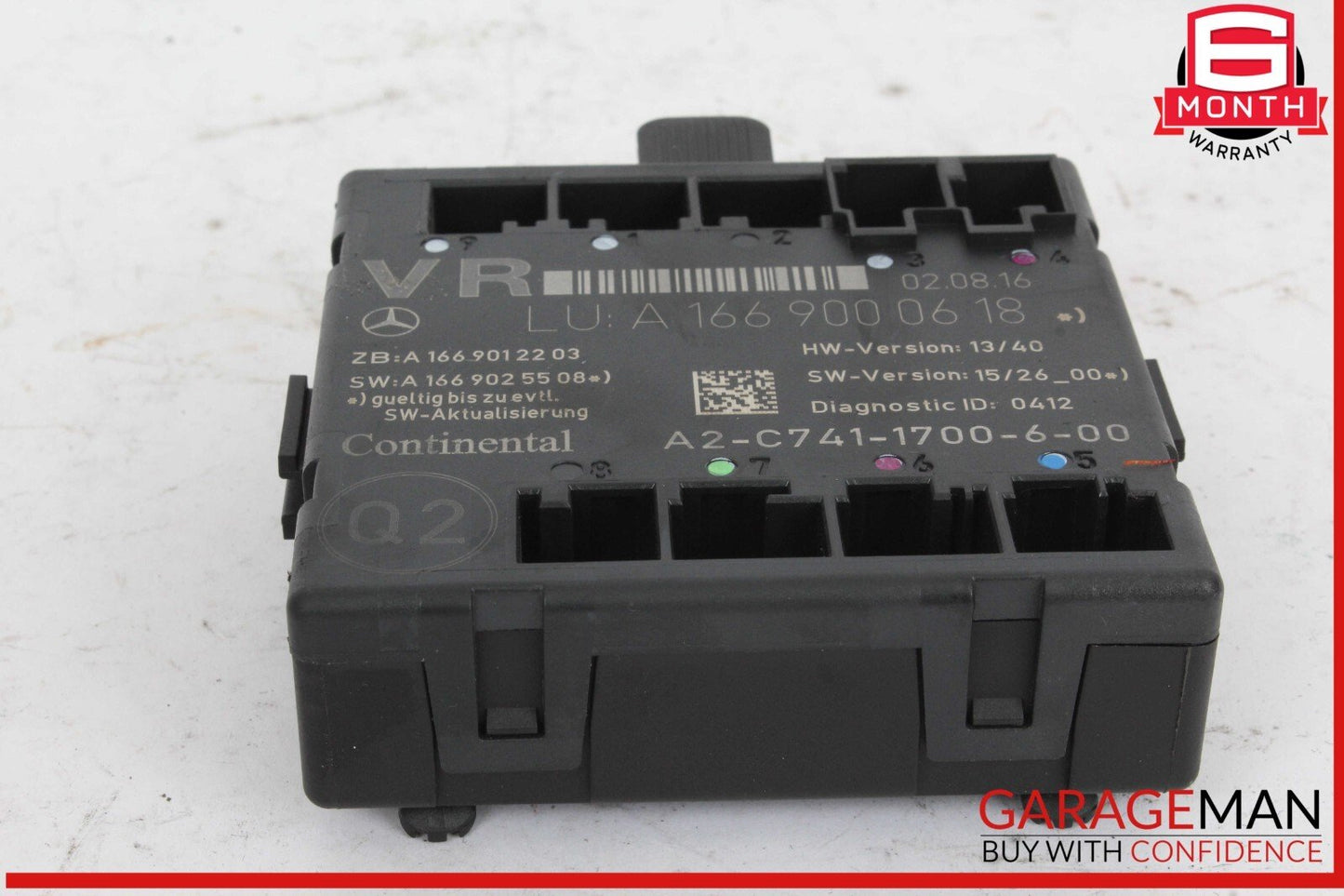 12-20 Mercedes W117 CLA250 GLA250 ML350 Front Right Side Door Control Module OEM