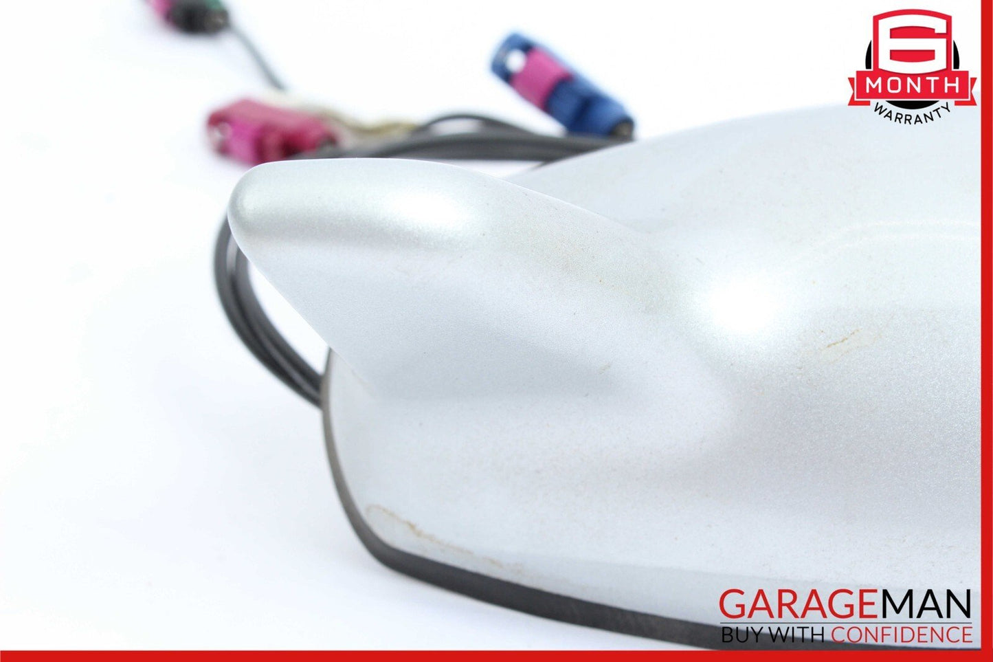 07-13 Mercedes W221 S450 S550 S63 AMG Top Shark Fin Antenna Roof GPS Silver