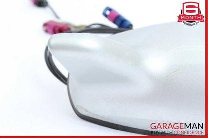 07-13 Mercedes W221 S450 S550 S63 AMG Top Shark Fin Antenna Roof GPS Silver