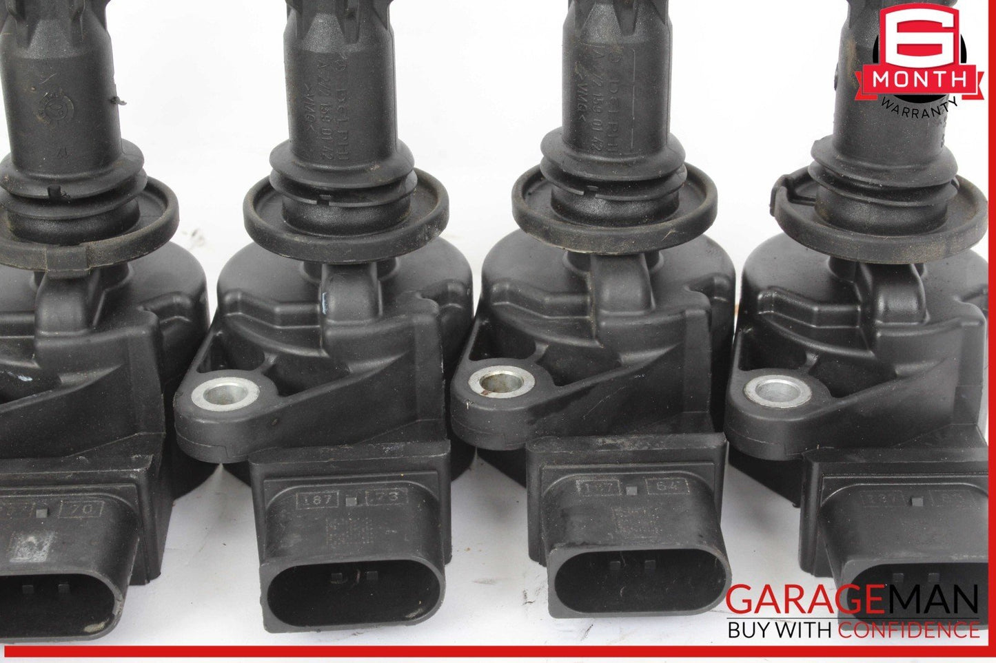 07-11 Mercedes X164 GL450 Ignition Coil Spark Plug Set of 7 0001502780 OEM
