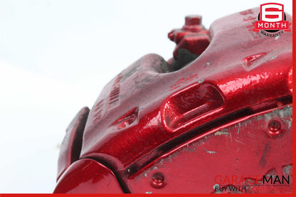 08-14 Mercedes W221 S63 CL63 AMG Front Left Driver Side Brake Caliper Red