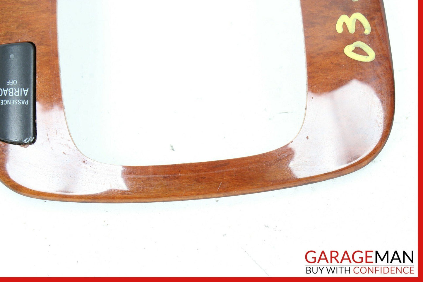 00-06 Mercedes W220 S430 Center Console Shift Shifter Trim Bezel Wood 2208218458