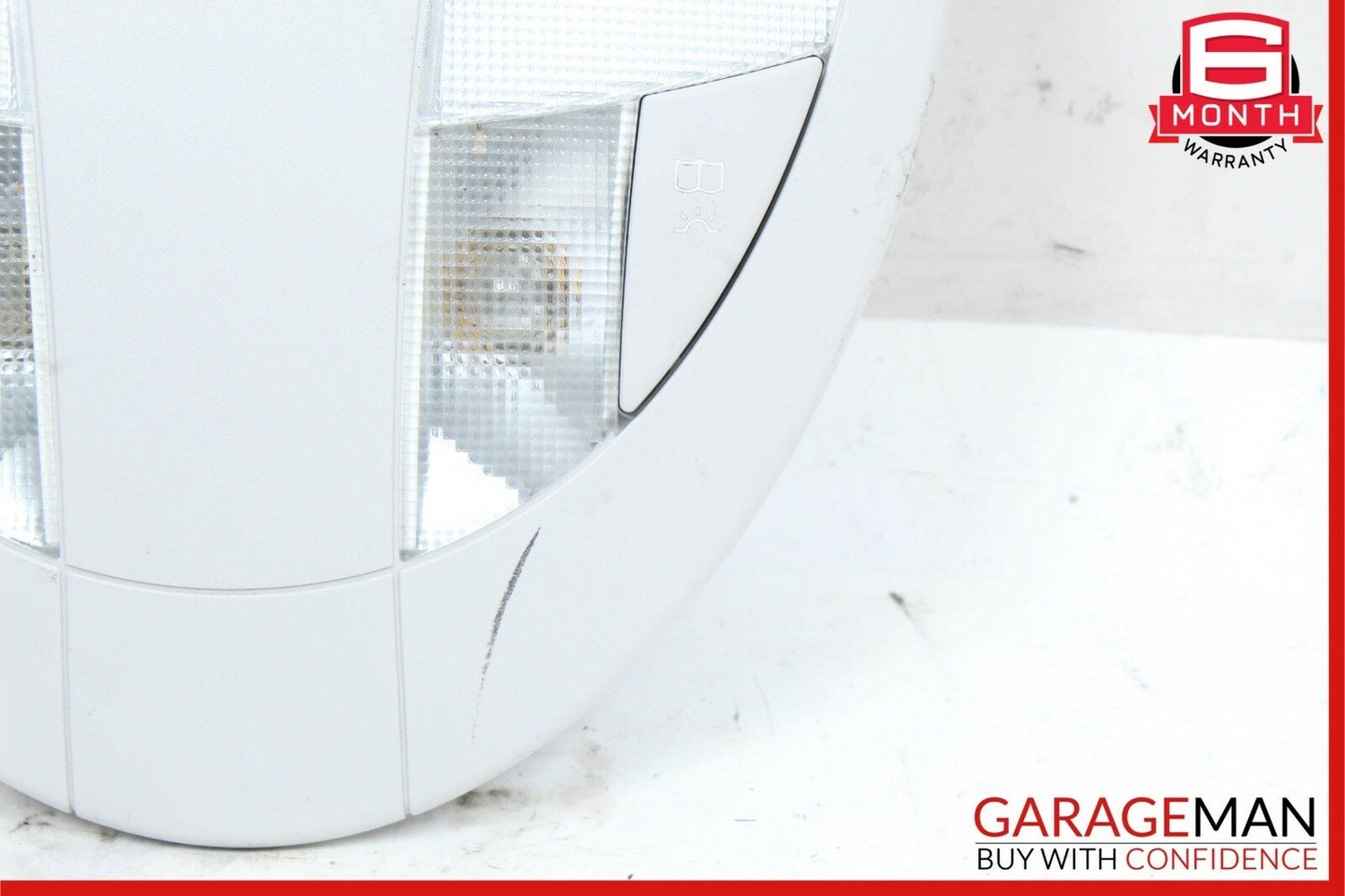 07-09 Mercedes W211 E350 E550 Rear Overhead Dome Light Reading Map Gray OEM