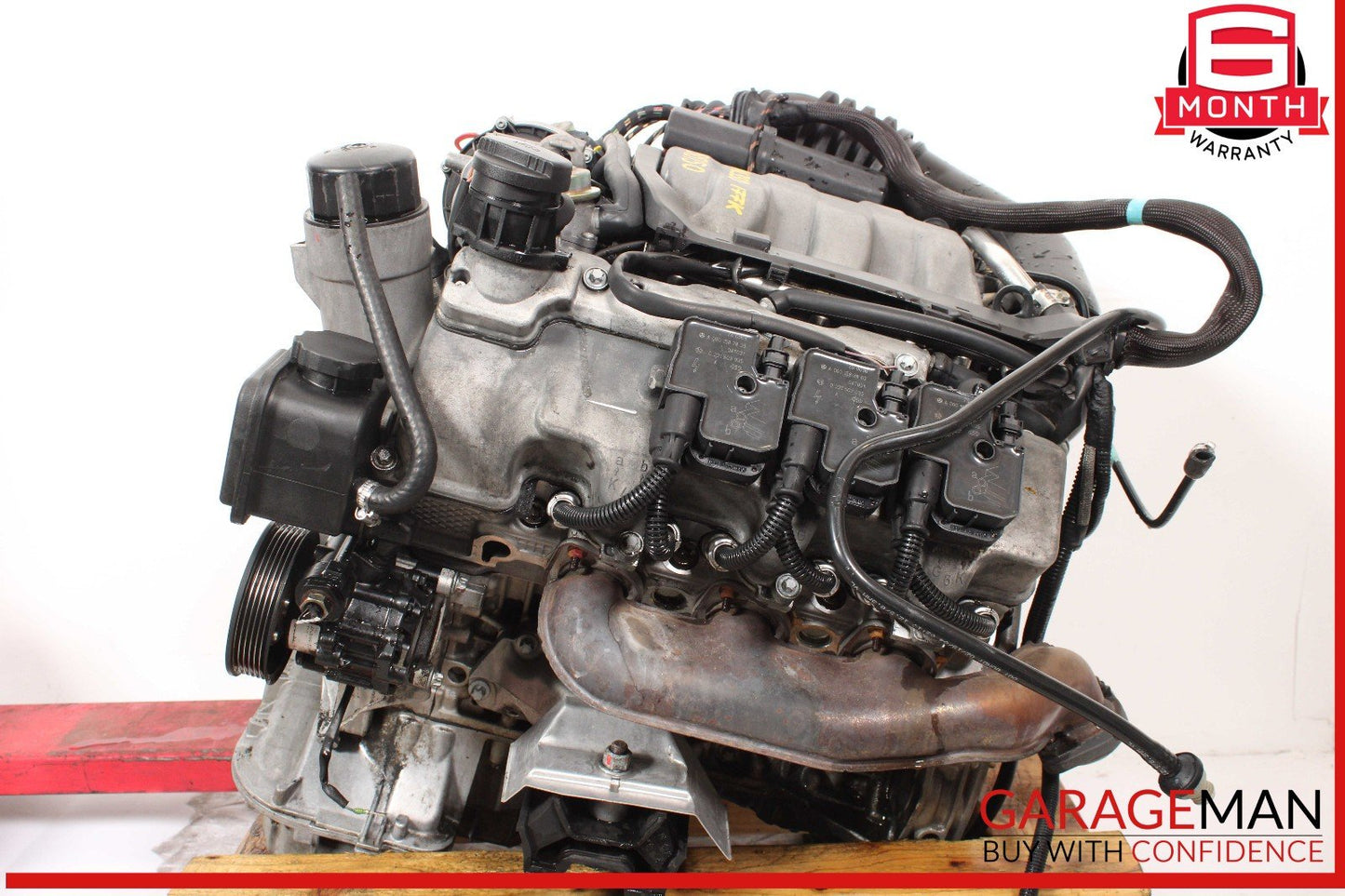 03-05 Mercedes W163 ML350 Engine Motor Block Assembly 3.7L V6 M112 OEM 177k