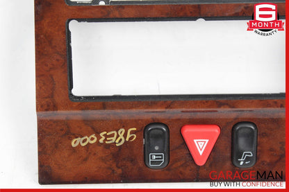 96-00 Mercedes W210 E300 E430 Center Dash Climate Control Trim Bezel Cover Panel