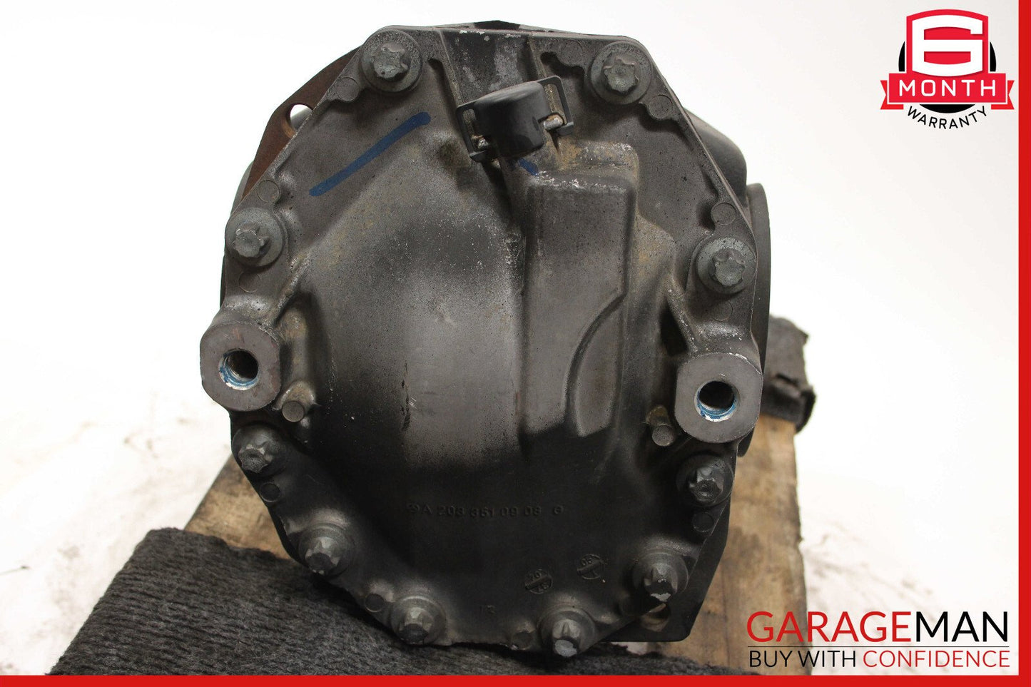 05-11 Mercedes R171 SLK280 SLK350 Rear Axle Differential Carrier Diff OEM