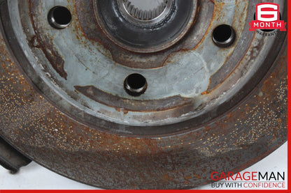 08-15 Mercedes W212 E350 Rear Left Side Spindle Knuckle Hub Bearing Brake Rotor
