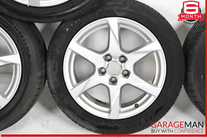 09-11 Audi A4 Complete Wheel Tire Rim Set of 4 Pc 7.5 x 17 OEM