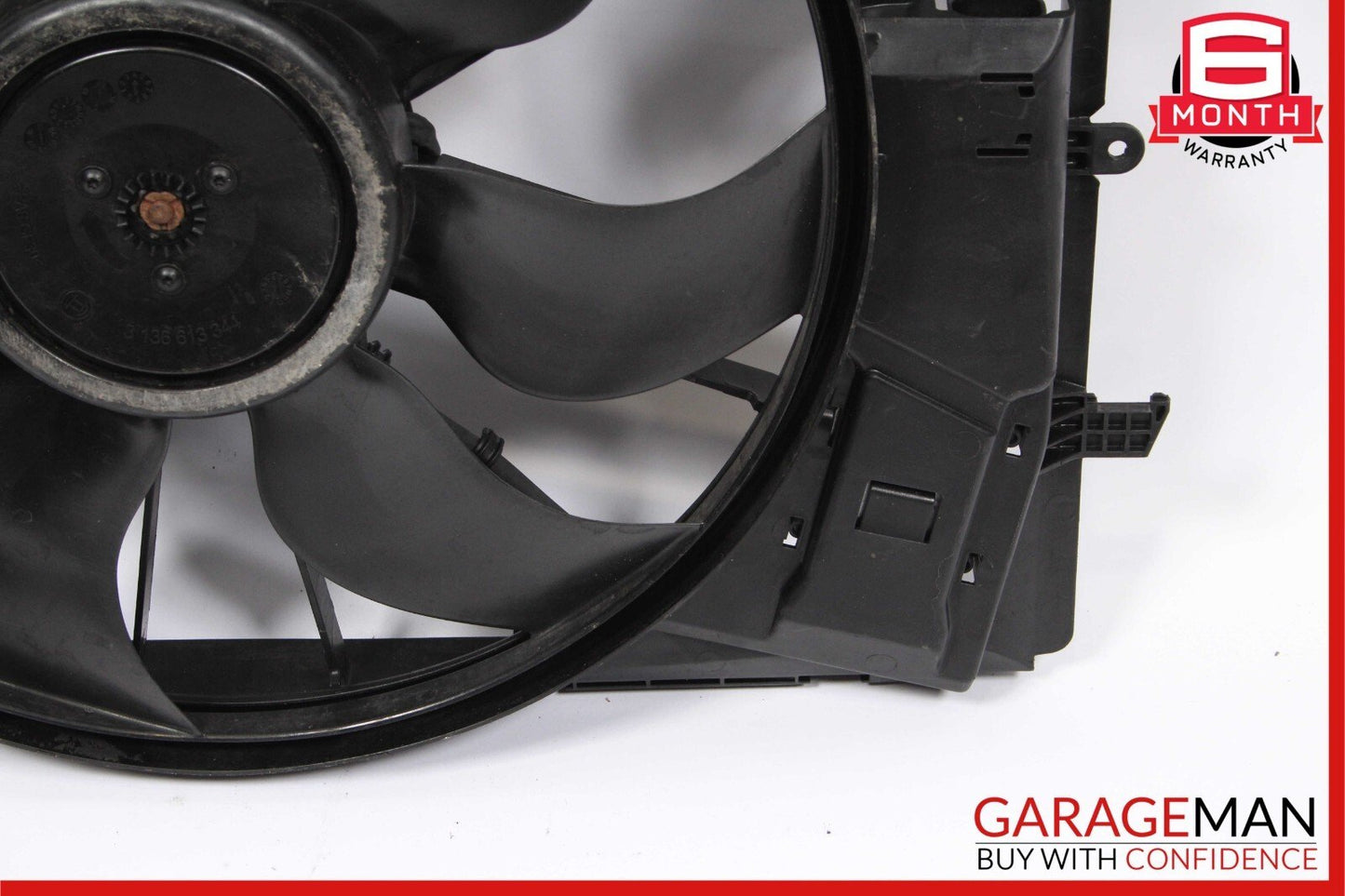 08-18 Mercedes W212 E350 C300 Engine Radiator Cooling Fan Motor Assembly OEM