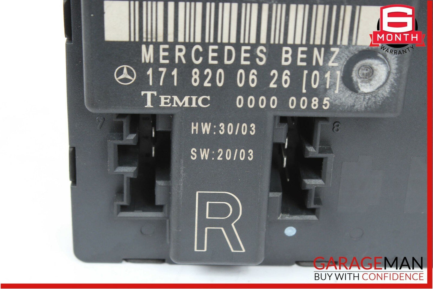 05-11 Mercedes R171 SLK280 Front Right Side Door Computer Control Module Unit