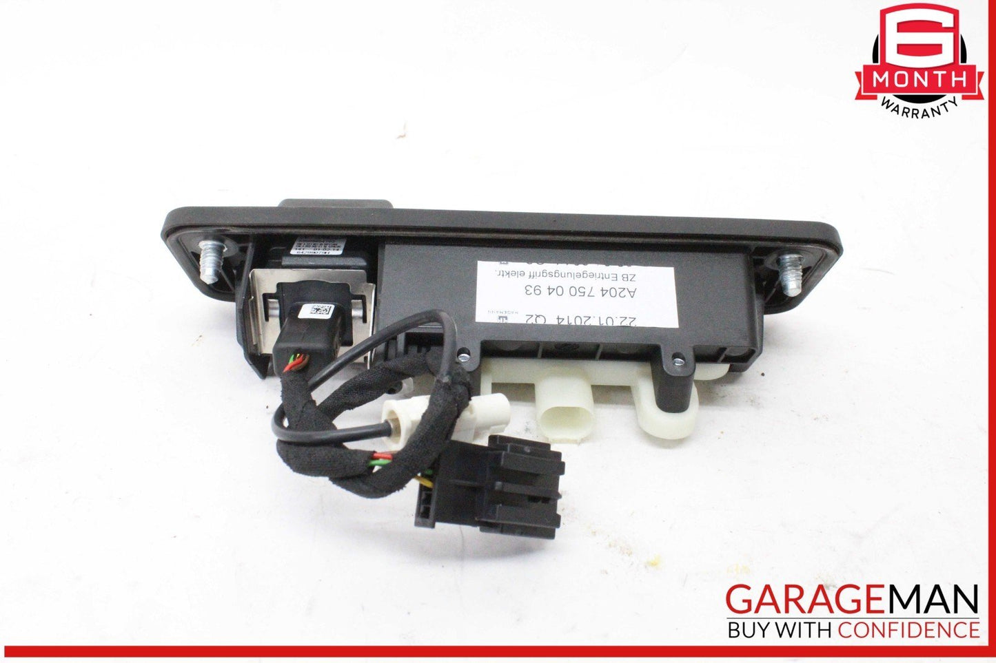 13-15 Mercedes X204 GLK350 4MATIC Tailgate Liftgate Release Handle w/ Camera OEM