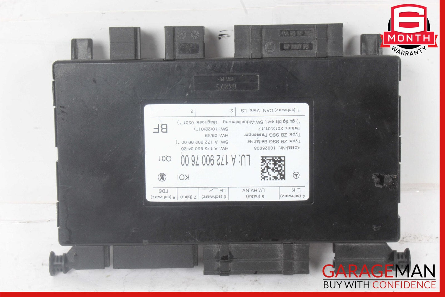 08-20 Mercedes W212 E350 SLK250 C250 Front Right Side Seat Control Module OEM