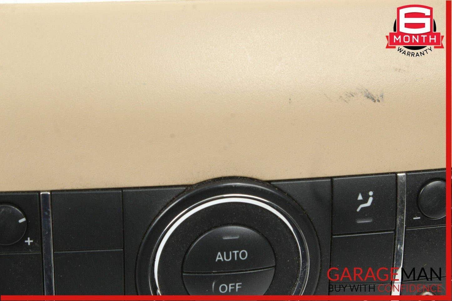 06-09 Mercedes W251 R350 Rear Center Console A/C AC Heater Switch Control Panel