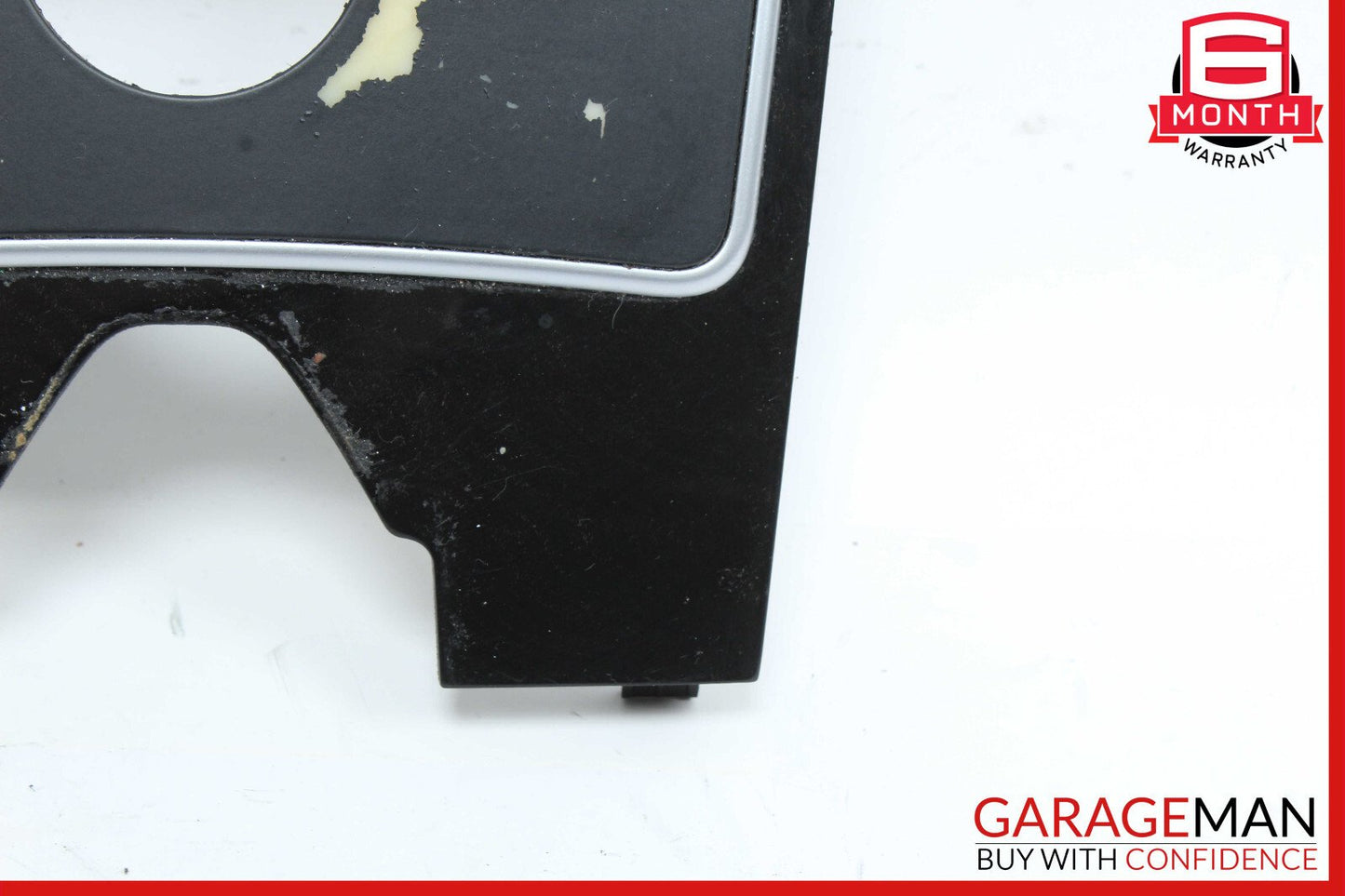 10-13 Mercedes W212 E350 E550 Center Console Switch Trim Cover Bezel Black OEM
