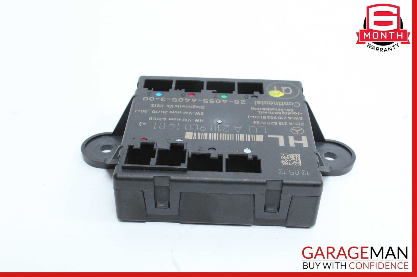 08-15 Mercedes W204 C250 Rear Left Driver Side Door Control Module Q1 OEM