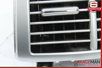 07-13 Mercedes W221 S400 S65 AMG Center Console Rear AC Vent Trim Silver OEM