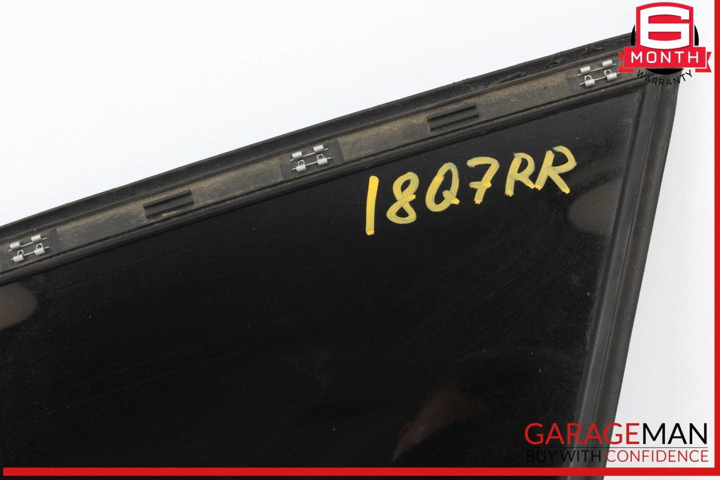 17-24 Audi Q7 Rear Right Passenger Side Quarter Window Glass 4M0845298C OEM