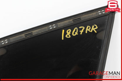 17-24 Audi Q7 Rear Right Passenger Side Quarter Window Glass 4M0845298C OEM