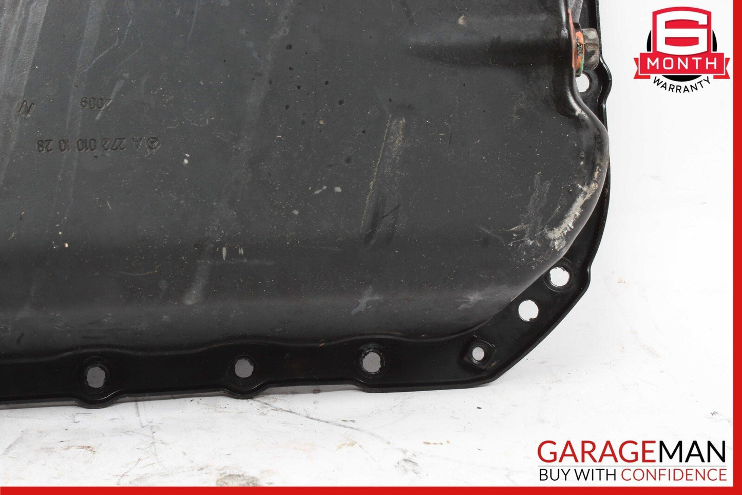 10-13 Mercedes W221 S400 Hybrid Engine Lower Oil Pan 2720101028 OEM