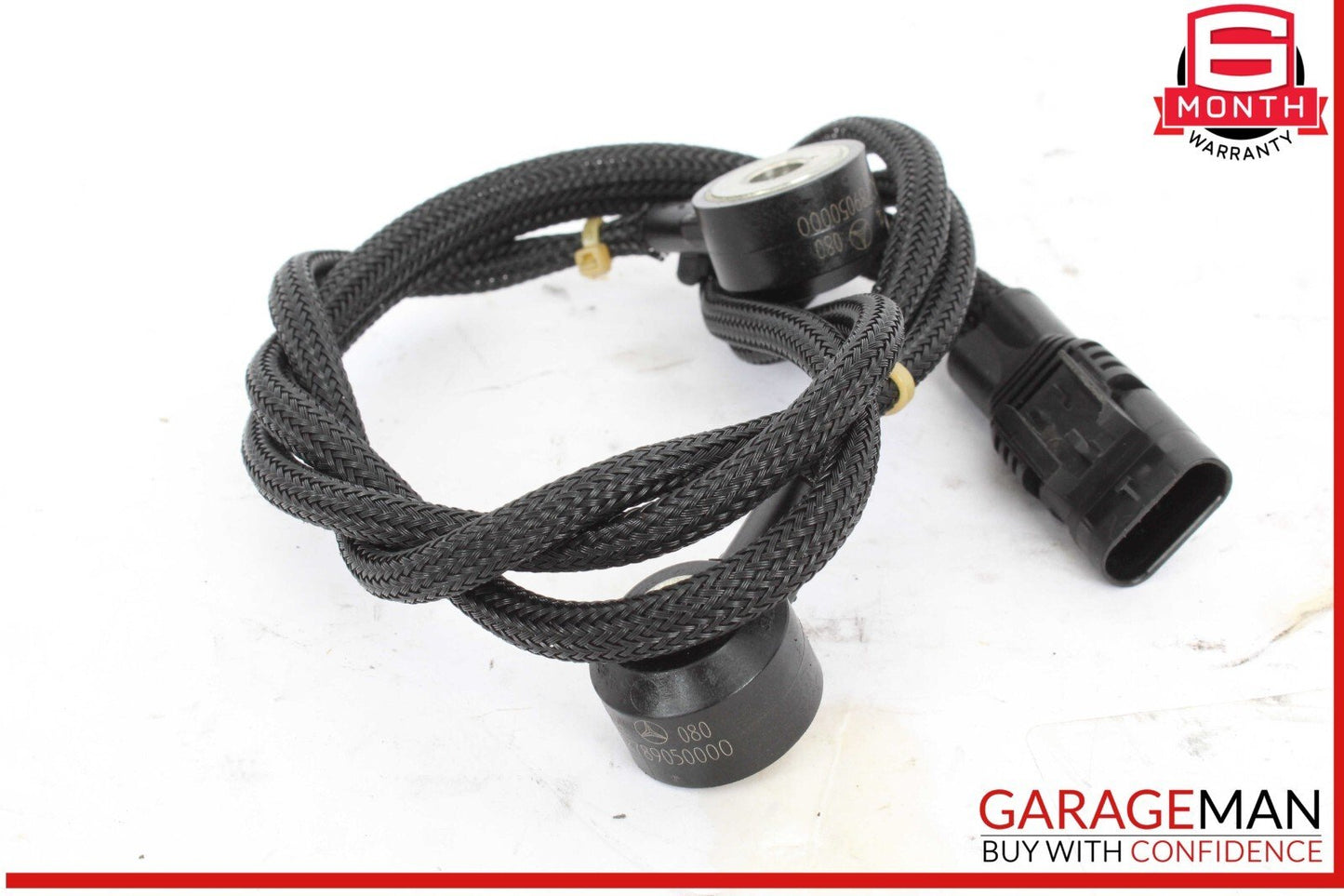 11-20 Mercedes W222 S550 S63 Engine Knock Sensor Set of 2 2789050000 OEM