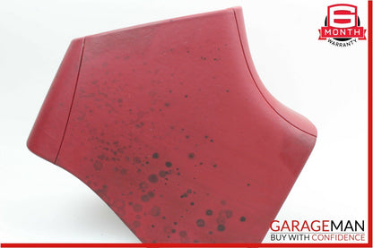 14-18 Maserati Quattroporte Rear Center Console Back Panel Trim Cover Red OEM