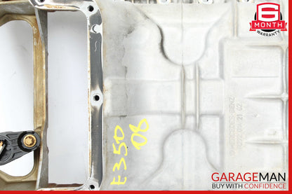 05-11 Mercedes W211 E350 C350 Engine Upper Oil Sump Baffle Pan 2720142102 OEM