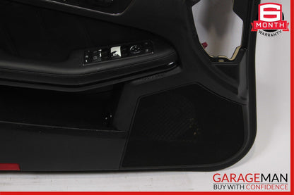 10-13 Mercedes W212 E350 E550 Front Left Interior Door Panel Trim Assy Black